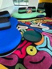 Irregular Shape Multicolor Hand Tufted Rug Designer Carpet Customized Rug 