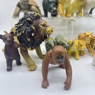 Aaa Triple A Zoo Animals Lot Of 25 Heavy Rubber Animal Vintage Elephant Turtle