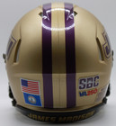 2025 James Madison Jmu Dukes Custom Riddell Mini Helmet Vs Weber State
