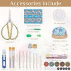 Sewing Kit Set  Wooden Sewing Kit Box  Sewing Supplies For Beginner Traveler And