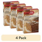 Gingerbread Cake Cookie Mix Pack 4 Kosher Baking Treats Quick Easy Delicious New