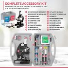 Amscope 48pc Starter 120x-1200x Compound Microscope Science Kit For Kids  black 