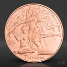1 Oz Trivium Girls Copper Round 2026  999 Fine Copper Bullion 1 Avdp Ounce