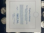 Franklin Mint Official Bicentennial Medals Of Original 13 States  925 Ss Coins