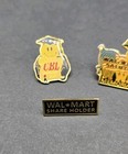 Vintage Mixed Lot Of Five Collectible Walmart Lapel Pins - Without Backs