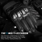 Touch Screen Motorcycle Full Finger Gloves Motorbike Riding Protective Gear Men