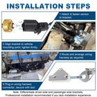 Gen 3 Ls Knock Sensor Relocation Bracket Kit Harness M10 For Ls1 Ls6 Lq9 Lm7 L59