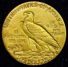 1910  2 5 Gold Indian Head Quarter Eagle Head   Almost Uncirculated