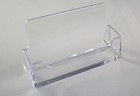 Sale 10 New Clear Desktop Business Card Holder Display Plastic Acrylic 