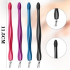 Cuticle Pusher Cuticle Trimmer Professional V Shaped Cuticle Remover Manicure   