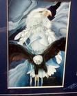 Sale  Eagle   Dream Catcher Wall Art   J  Bergsma  Native American Images