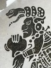 Vintage Ixchel Mayan Goddess Print 18 h X 13 w Balam Studio  Award Seal Unframed