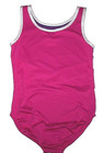 Capezio Leotard Bodysuit Color Block Gymnastics Purple Pink New Nwt Girl L 12 14