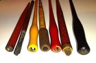   Great   Antique Calligraphy Dip Pen Lot - 7 Mixed - All Different No Nibs
