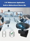Full Hd 1080p Webcam Usb Autofocus Web Camera With Microphone For Pc Laptop Uk  