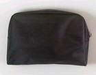 Tumi For Delta Small Black Amenity Kit Toiletry Bag No Amenities Case Only