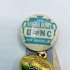Vtg Unc University Of Nc Tar Heels Sugar Bowl New Orleans Football Pin 1940   s