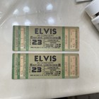 A Pair Of Elvis Tickets For Rupp Arena The Show Before He Died  Great Condition 