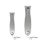 Erbe Solingen 2 Pcs Stainless Steel German Manicure Pedicure Nail Clipper Set