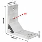 12pcs 4040 Aluminum Extrusion Hardware Accessories Right Angle Corner Brackets