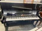 Yamaha U1 Upright Piano 48  Polished Ebony