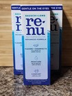 Lot 3  Bausch   Lomb Renu Contact Lens Solution Advanced Formula 12oz Exp 6 2026