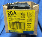 1 Square D Qob120  Single-pole 20 Amp Bolt On Circuit Breaker Electric Panel Box