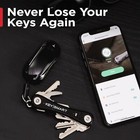 Keysmart Pro - Key Holder W Led Light   Tile Smart Technology  Black
