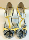 Cruzartango Hand Made Tango Dance Shoe 3  Heel Us Size 7 Eu Size 37 Lightly Used