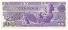 1982 Mexico Crisp Uncirculated 100 Pesos Carranza Banknote