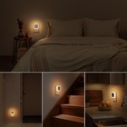 Sujeet Led Night Light Plug In Wall 8 Pack  Dusk To Dawn Sensor  Warm White 3000