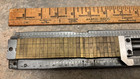Ludlow Composing Stick W Brass Linotype Molds Typesetting 