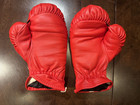 Everlast Laceless Training Boxing Gloves Adult Small Red Heavy Bag Mitt Work