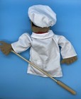 Melissa   Doug Chef Peepee  al Dente  Plush Puppet W  Hand Rod