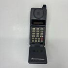 Vtg Motorola Digital Personal Telephone Flip Cell Phone Case Untested Brick Cell