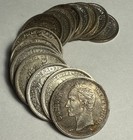 One Pre-1966 Venezuela Republic 1 Bolivar Silver Coin Lei 835 Randomly Selected