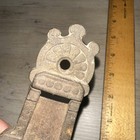 Antique Eastlake Brass Door Bell Cover Plate Brass Nice Patina