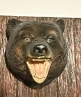 Vintage Olympia Beer Black Bear Advertising Plaque  1960s
