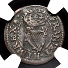 England  Charles I  1625-1649  Copper Richmond Farthing  Ngc Xf Details
