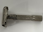 Vintage Mcm 1960 Gillette Fat Boy Adjustable 1-9 Safety Razor  F2 w original Box