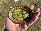 Original Quick Meal Ranges Tin Litho Tip Tray Sign