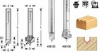 1 4  Radius Carbide Tipped Point Roundover 1 2  Dia Router Bit Amana 56123