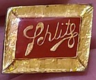 Vintage 80s Schlitz Beer Hat Tie Backpack Lapel Pin 