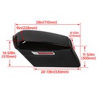 For Harley Softail Heritage Hard Saddlebags Saddle Bags   Conversion Brackets