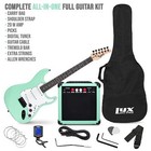 Lyxpro Beginner 39    Electric Guitar   Electric Guitar Accessories  Green