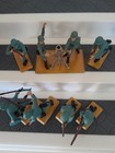 Britains Deetail German Soldiers Plus Mortar Team  Complete Set