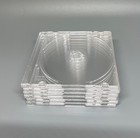 10 Pcs  Slim 3  Mini Cd Jewel Cases W clear Tray Js34 Free Shipping