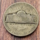 1943 D Jefferson War Nickel 5 Cent Coin Circulated Ungraded 35  Silver