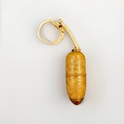 Antique Sewing Etui Austria Chatelaine Pendant Case Gold Tone Thimble And Thread