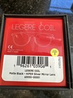 100  Legere Coil Sunglasses - Matte Black Fashion Silver Mirror